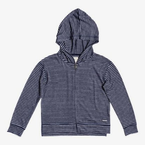 Roxy Girl's 4-16 Your Day Zip-Up Hoodie - Picture 1 of 4